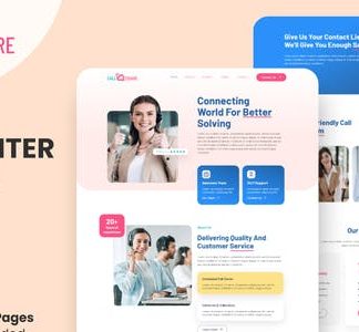 Call Square - Call Center & Support Company Elementor Template Kit