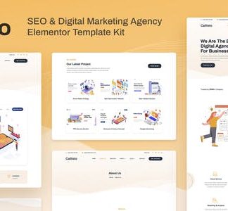 Callisto - SEO & Digital Marketing Agency Elementor Template Kit