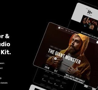Cameos | Film Maker & Movie Studio Elementor Template Kit