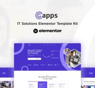 Capps - IT Solutions Elementor Template Kit