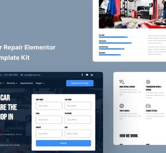 Carbu - Car Repair Elementor Template Kit