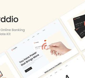 Carddio - Card Payment & Online Banking Elementor Template Kit