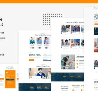 Carene - Home Care & Private Nursing Services Elementor Pro Template Kit