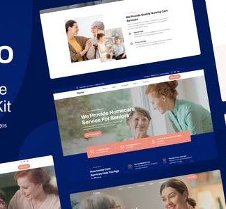 Careo - Elderly & Senior Care Elementor Template Kit