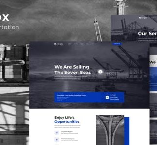 Cargox - Logistic & Transportation Elementor Pro Template Kit