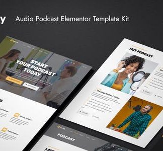 Castify – Audio Podcast Elementor Template Kit