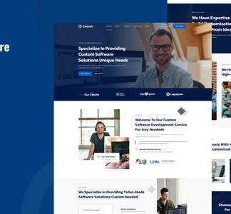 Cetech - Custom Software Development Services Elementor Template Kit