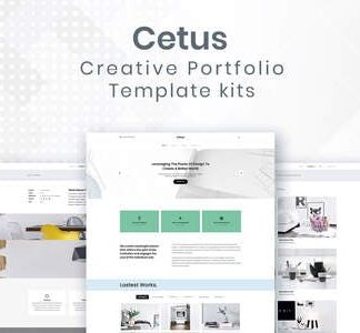 CETUS - Creative Portfolio Elementor Template Kit