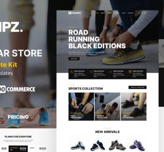 Champz - Sneakers & Sports Apparel Online Store Template Kit