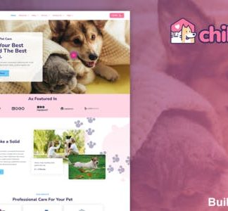 Chikapoe - Pet Care & Veterinary Elementor Template Kit
