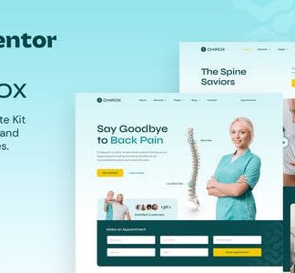 Chirox – Chiropractic & Physiotherapy Elementor Template Kit