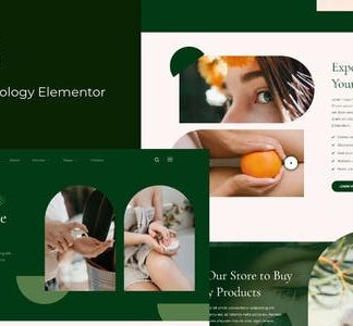 Chloro - Skincare & Dermatology Elementor Template Kit