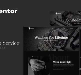Chrono - Watch Service Elementor Template Kit