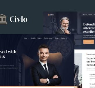 Civlo - Lawyer & Law Office Elementor Template Kit