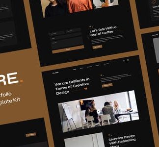 Claire - Personal Portfolio Elementor Template Kit