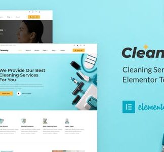 Cleanary - Cleaning Service Company Elementor Template Kit