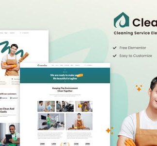 CleanHouse - Cleaning Service Template Kit