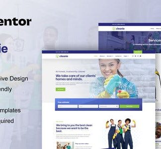 Cleanie - Cleaning Service Company Elementor Template Kit