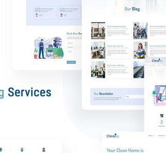 Cleanly - Cleaning Service Elementor Template Kit