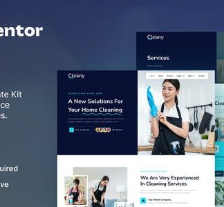 Cleany – Cleaning Service Company Elementor Template Kit