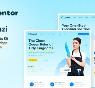 Cleanzi – Cleaning Services Elementor Template Kit