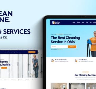 Cleanzone - Cleaning Services Elementor Template Kit