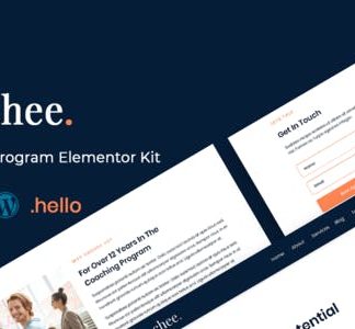 Coachee - Coaching Program Elementor Template Kit