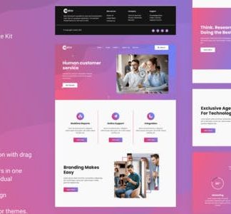 Coatro - Digital Agency Elementor Template Kit