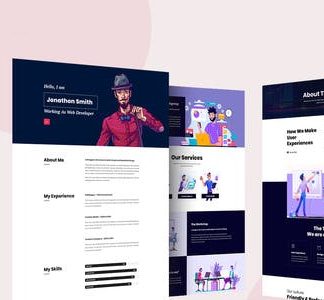 Coax - Agency And Personal About Us Elementor Template Kit
