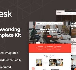 Codesk - Coworking Space Elementor Template Kit