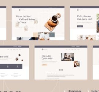 Cofery | Restaurant & Cafe Elementor Template Kit