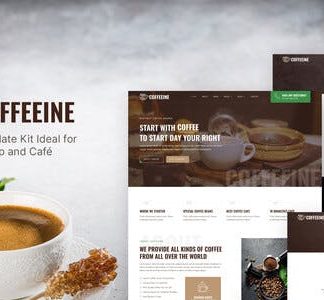 Coffeeine – Coffee Shop & Cafe Elementor Template Kit