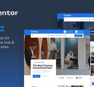Cohubz - Creative Hub & Coworking Space Elementor Template Kit