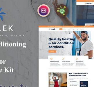 Colek - AC Repair Services Elementor Template Kit