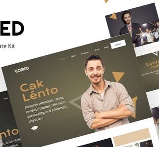 Comed  - Comedian Elementor Template Kit