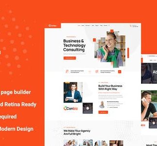 Conbiz - Consultancy & Business Elementor Template Kit