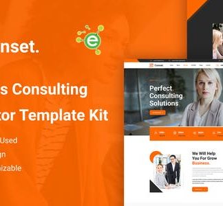 Conset – Business Consulting Elementor Template Kit