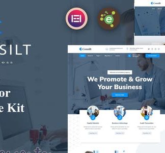 Consilt - Business & Consulting Elementor Template Kit