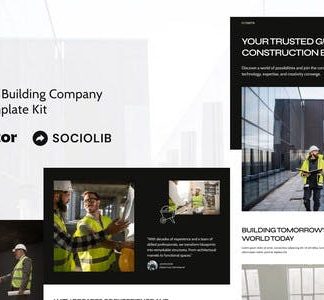 Consta - Construction & Building Company Elementor Template Kit