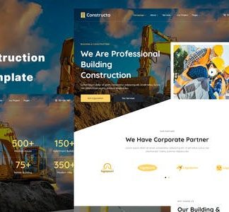 Constructa - Building & Construction Elementor Template Kit