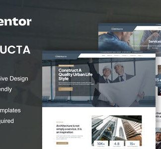 Constructa - Construction & Building Elementor Pro Template Kit