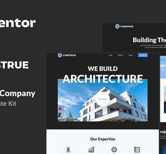 Construe - Construction Company Elementor Template Kit