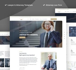Consultants - Lawyer & Attorney Elementor Template Kits