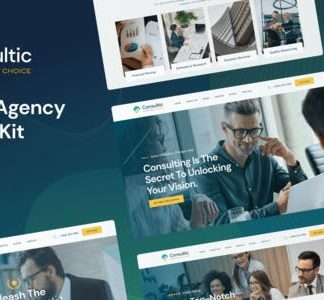 Consultic - Business Agency Elementor Template Kit