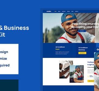Cooler - AC Service & Business Elementor Pro Template Kit