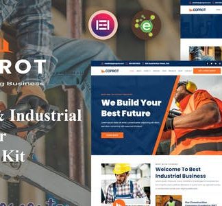 Coprot - Factory & Industrial Elementor Template Kit