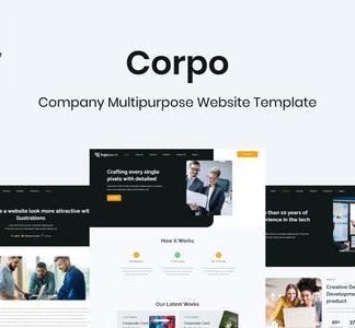 Corpo - Corporate Business Elementor Template Kit