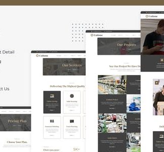 Cottone | Textile & Garment Industry Elementor Template Kit