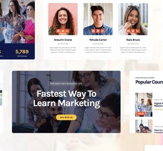 Coursly | Education & Offline Course Elementor Template Kit