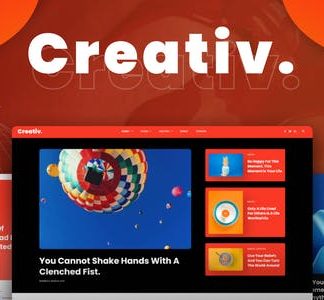Creativ - Ultimate Blog & Magazine Elementor Pro Template Kit
